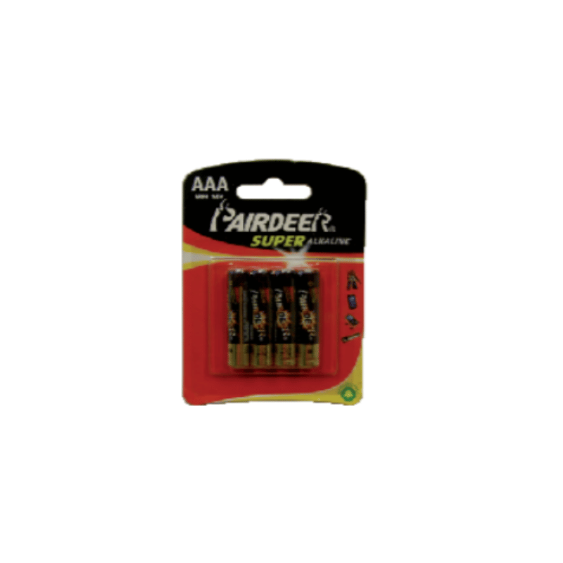 PILE ALCALINE LR03/AAA (4/BLISTER)